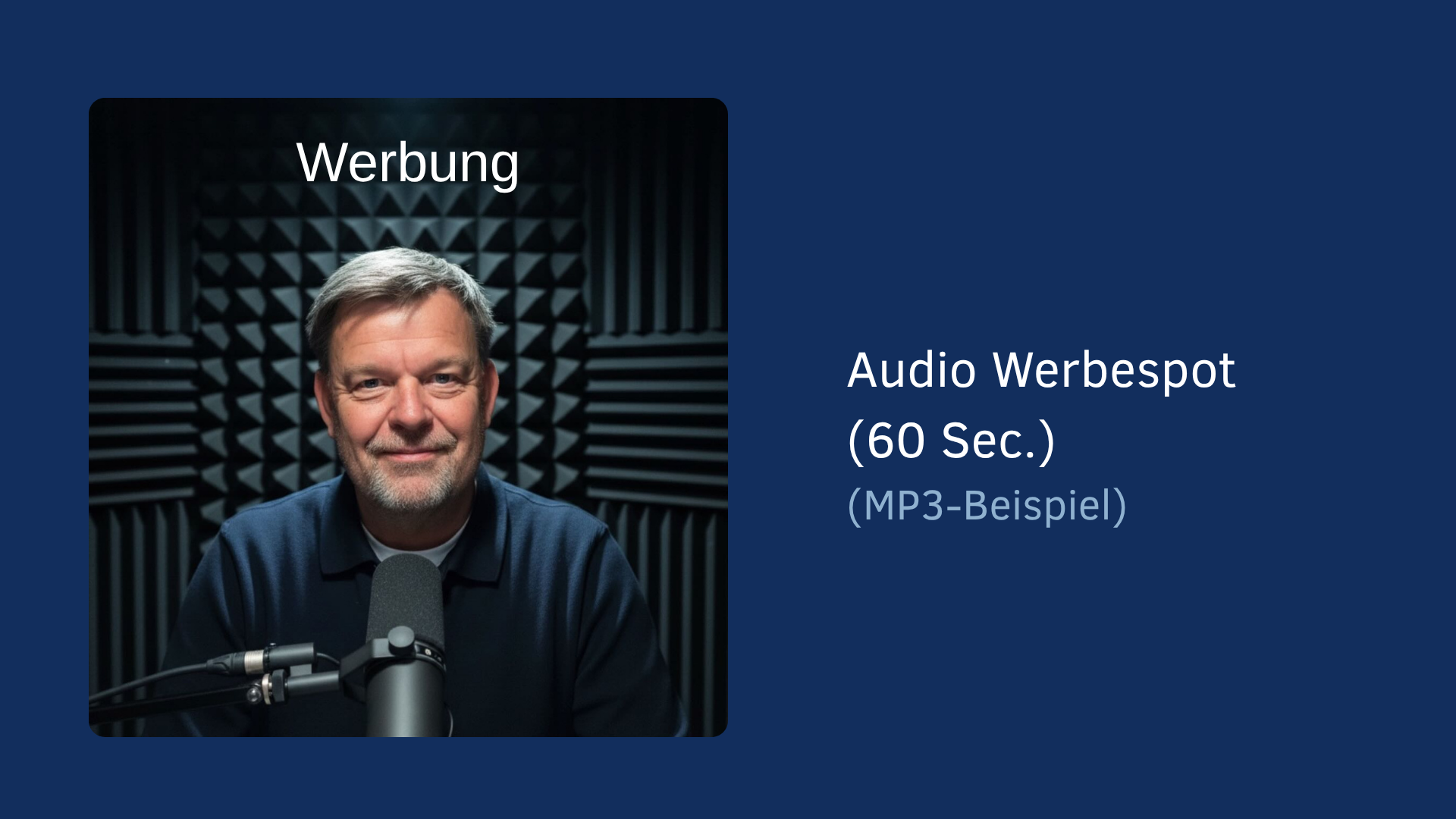 Peter Pirner - Erstellung von Audio Werbespots - Beispiele